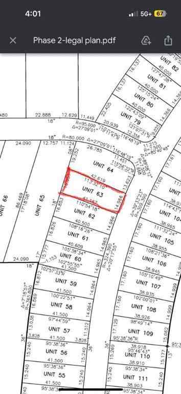 MLS® A2261429 - 304 Muirfield Crescent  in Lakes of Muirfield Lyalta, Land