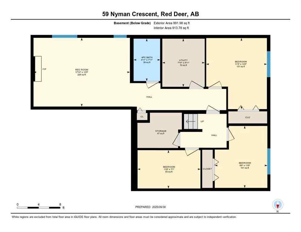 MLS® A2261432 - 59 Nyman Crescent  in Normandeau Red Deer, Residential
