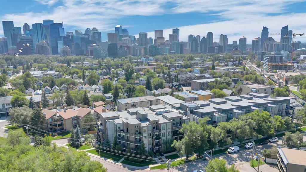 MLS® A2261435 - Unit #417 823 5 Avenue NW in Sunnyside Calgary, Residential