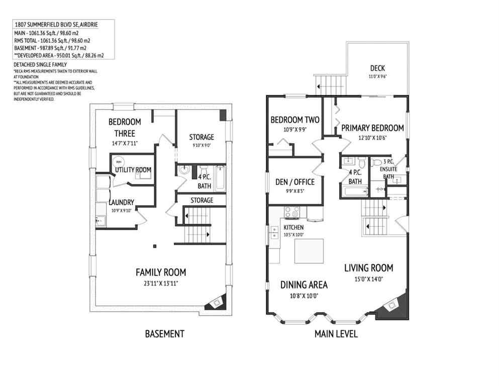 MLS® A2261444 - 1807 Summerfield Boulevard SE in Summerhill Airdrie, Residential