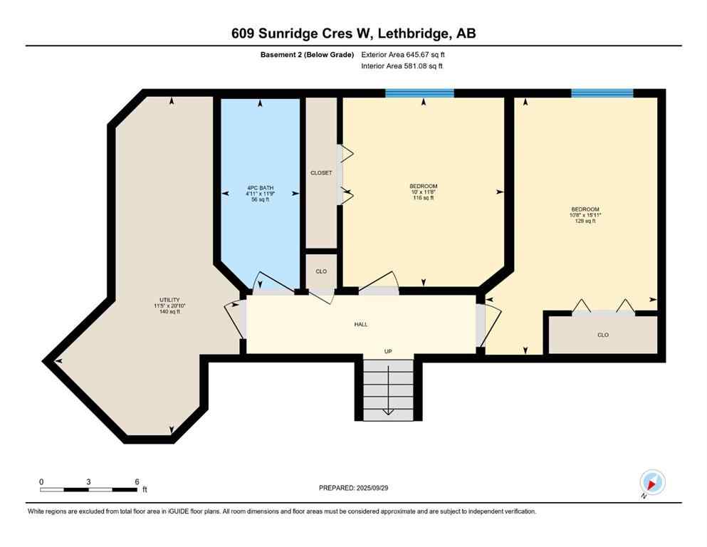 MLS® A2261488 - 609 Sunridge Crescent W in Sunridge Lethbridge, Residential