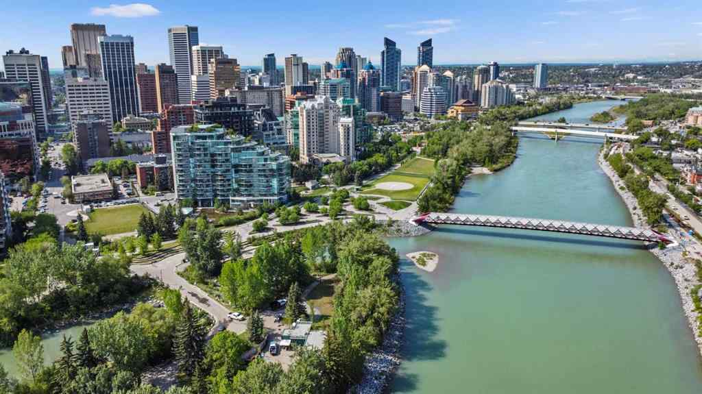 MLS® A2261502 - Unit #105 670 PRINCETON Way SW in Eau Claire Calgary, Residential