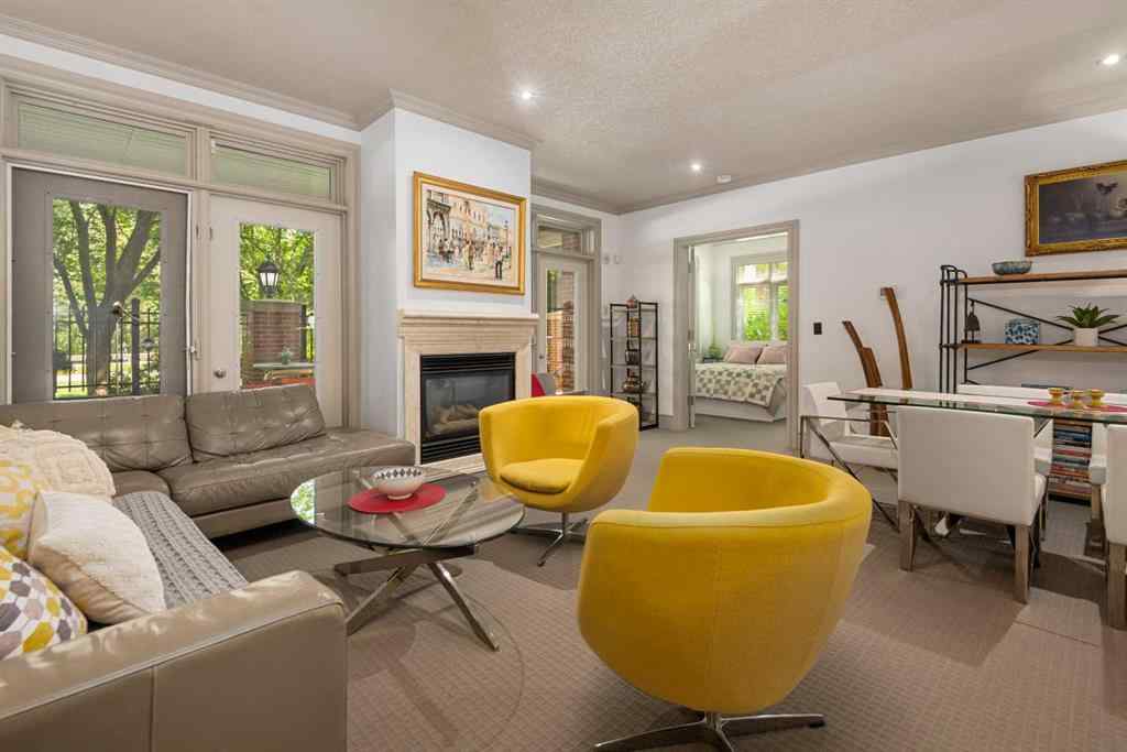 MLS® A2261502 - Unit #105 670 PRINCETON Way SW in Eau Claire Calgary, Residential