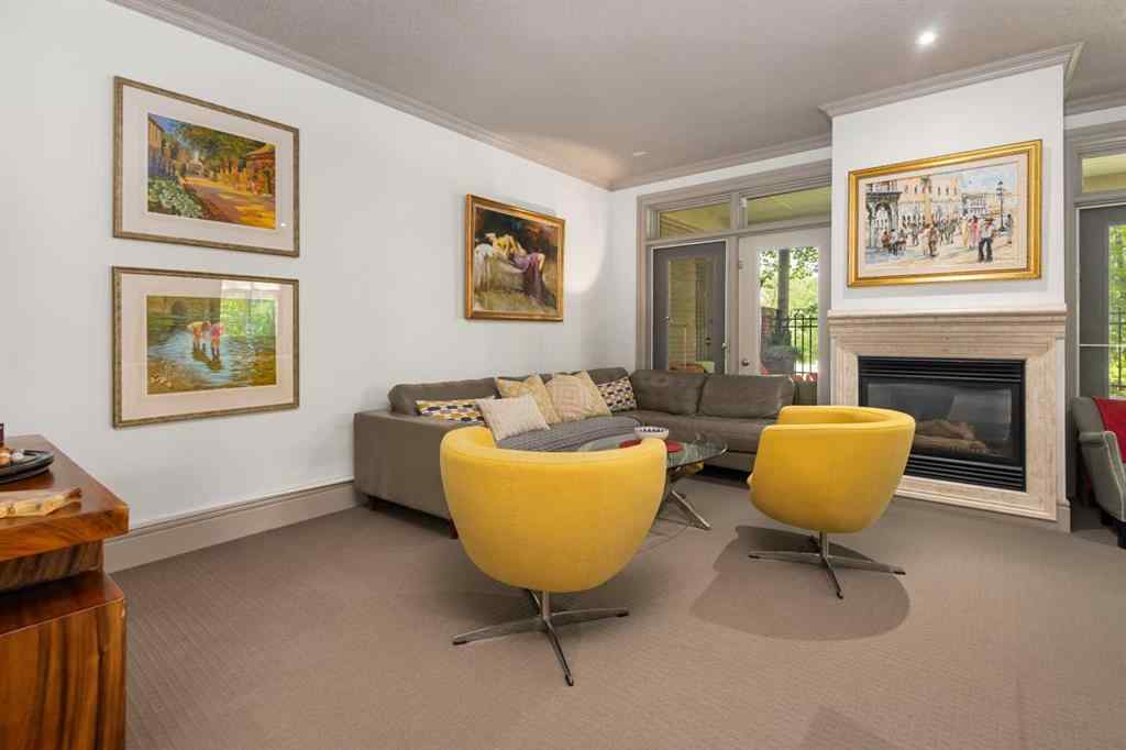 MLS® A2261502 - Unit #105 670 PRINCETON Way SW in Eau Claire Calgary, Residential