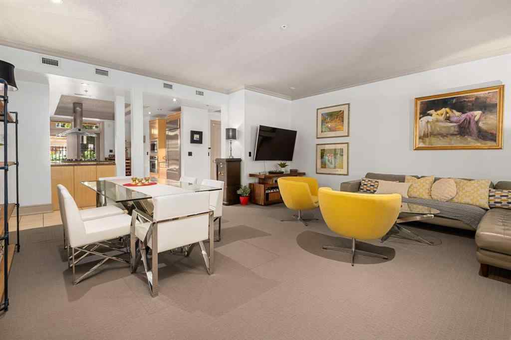 MLS® A2261502 - Unit #105 670 PRINCETON Way SW in Eau Claire Calgary, Residential