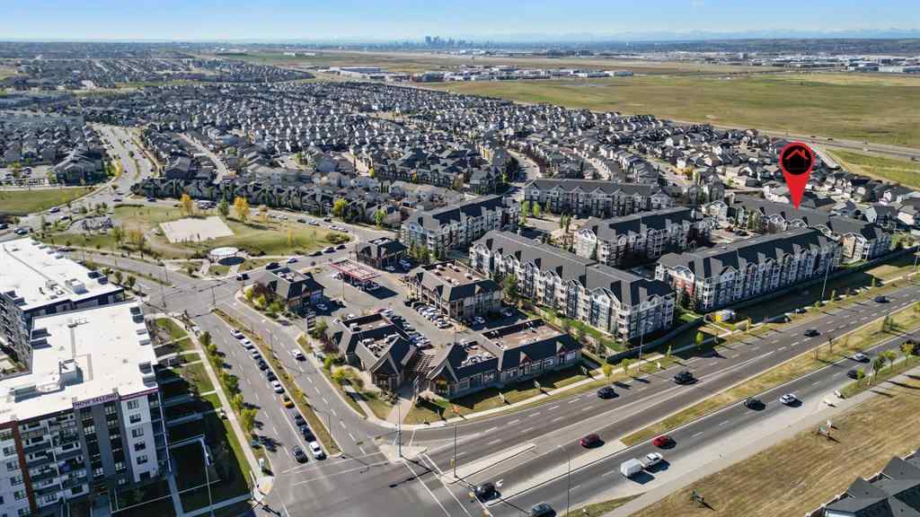 MLS® A2261513 - Unit #5312 155 Skyview Ranch Way NE in Skyview Ranch Calgary, Residential
