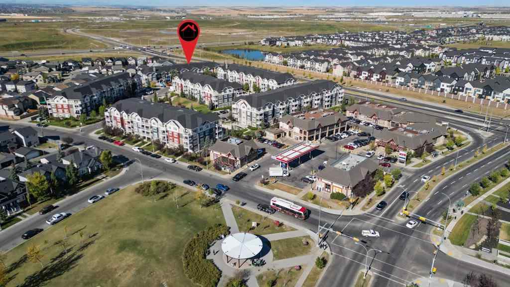 MLS® A2261513 - Unit #5312 155 Skyview Ranch Way NE in Skyview Ranch Calgary, Residential