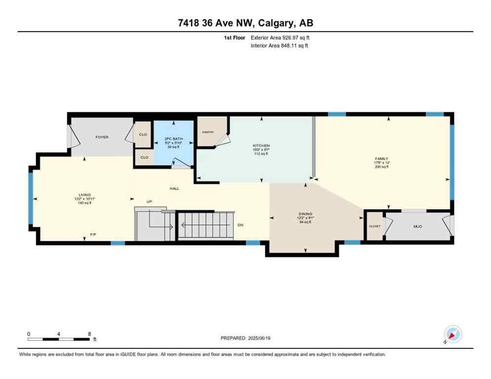 MLS® A2261534 - 7418 36 Avenue NW in Bowness Calgary, Residential