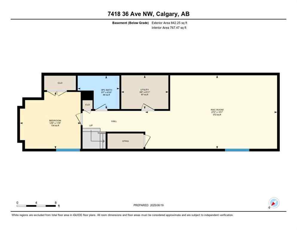 MLS® A2261534 - 7418 36 Avenue NW in Bowness Calgary, Residential