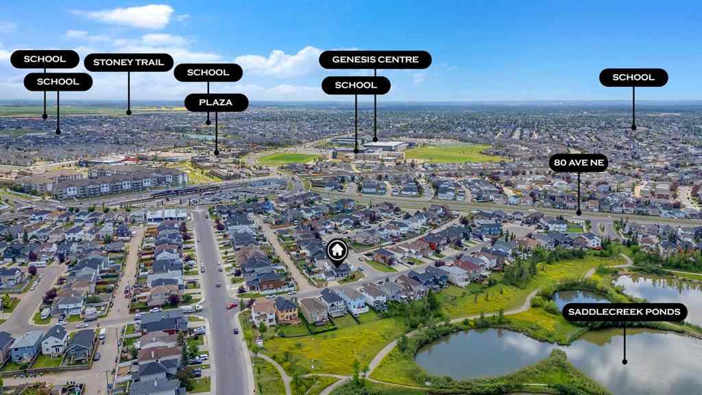 MLS® A2261567 - 4 Saddlecreek Terrace NE in Saddle Ridge Calgary, Residential