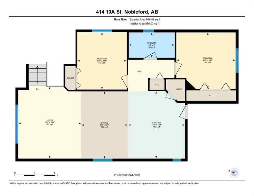 MLS® A2261590 - 414 10A Street  in NONE Nobleford, Residential