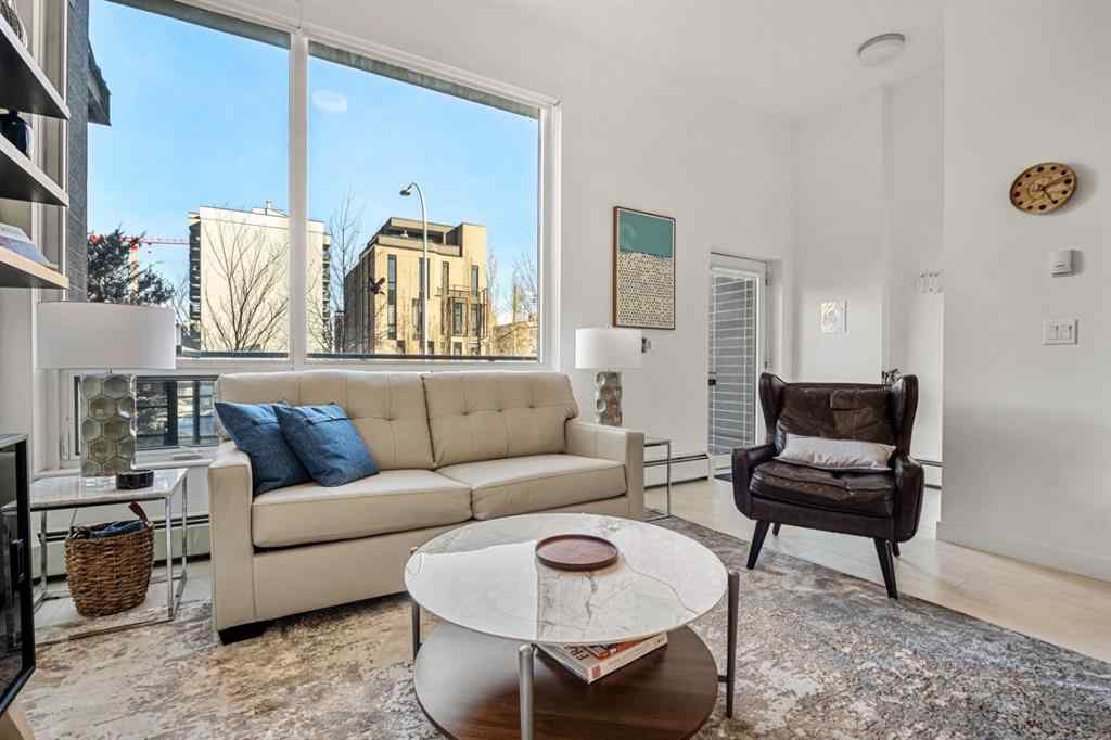 MLS® A2261632 - Unit #102 1501 6 Street SW in Beltline Calgary, Residential