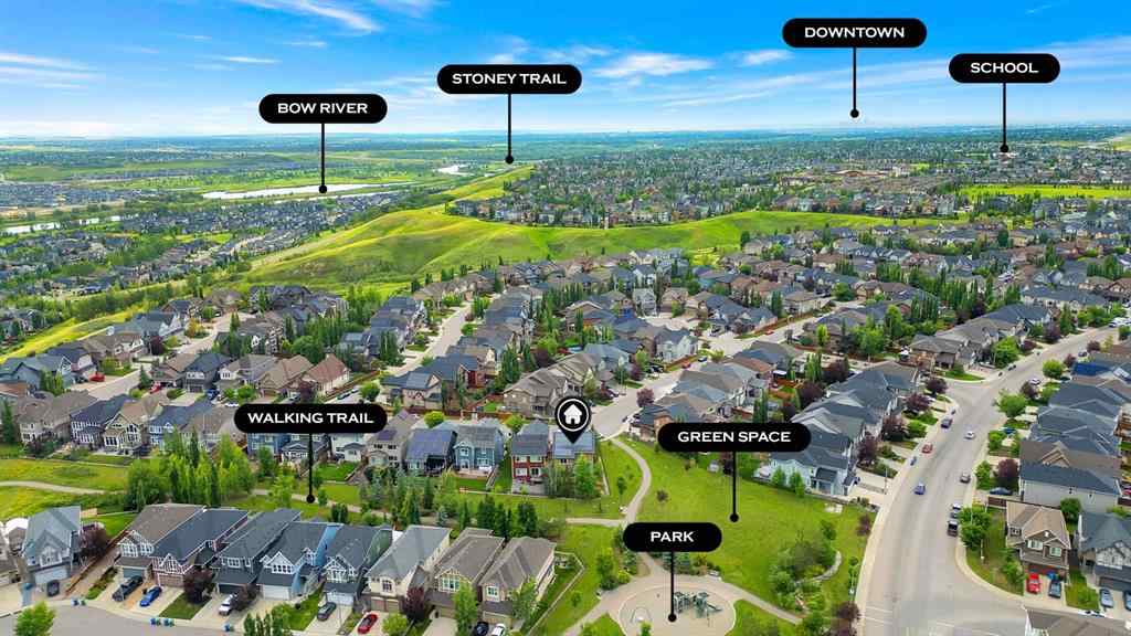 MLS® A2261633 - 233 Cranarch Common SE in Cranston Calgary, Residential