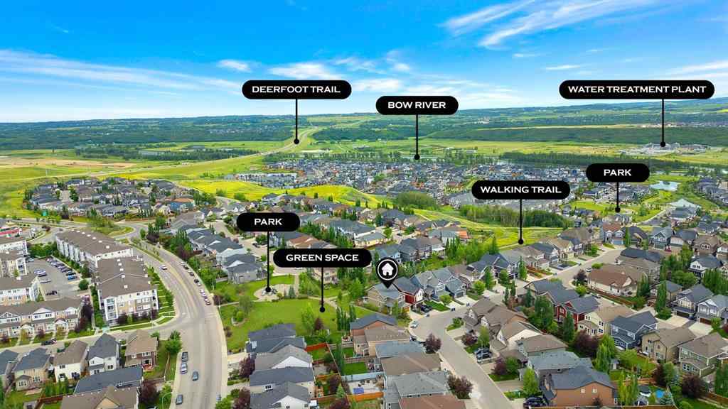 MLS® A2261633 - 233 Cranarch Common SE in Cranston Calgary, Residential