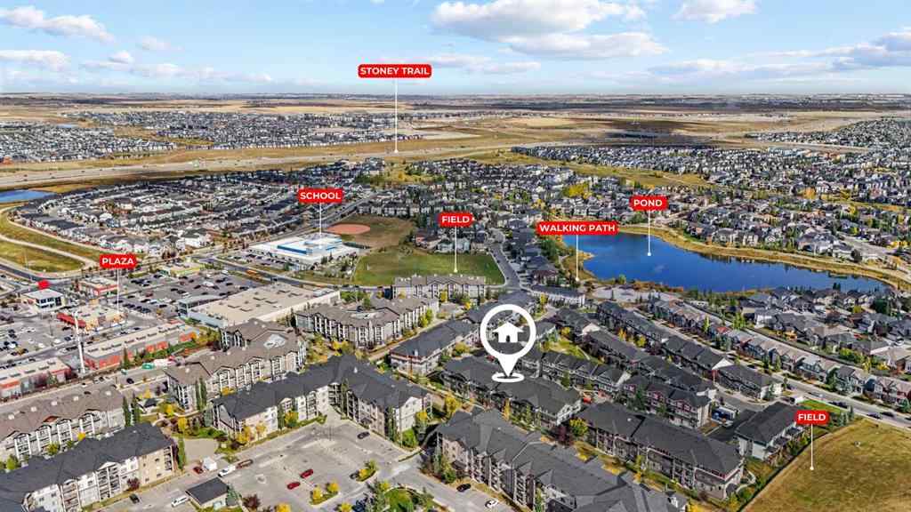 MLS® A2261670 - Unit #109 48 Panatella Road NW in Panorama Hills Calgary, Residential