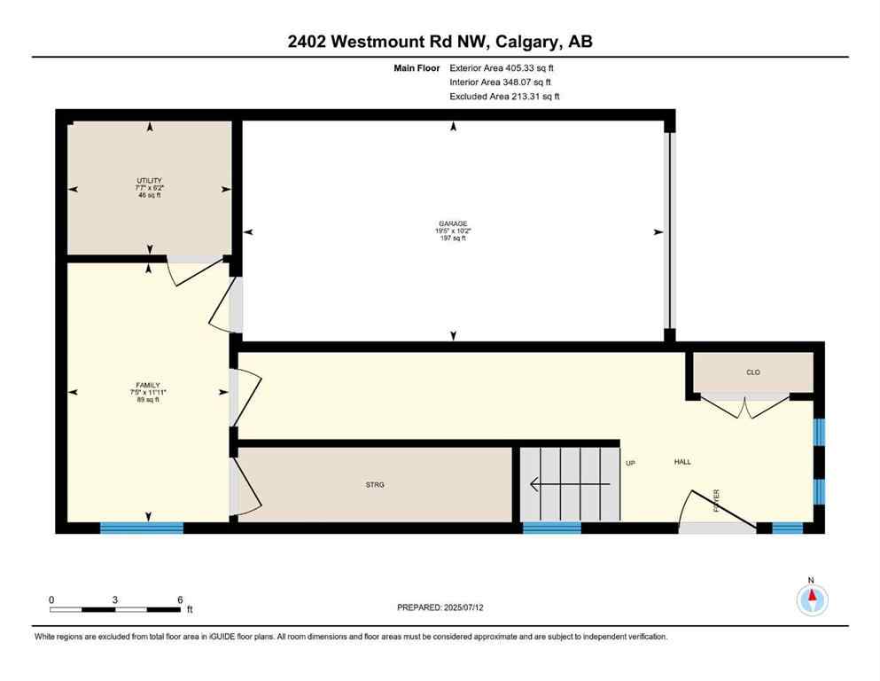 MLS® A2261674 - 2402 Westmount Road NW in West Hillhurst Calgary, Residential