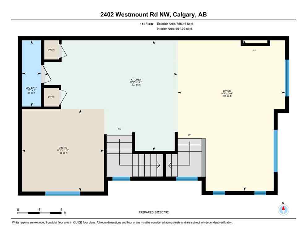 MLS® A2261674 - 2402 Westmount Road NW in West Hillhurst Calgary, Residential