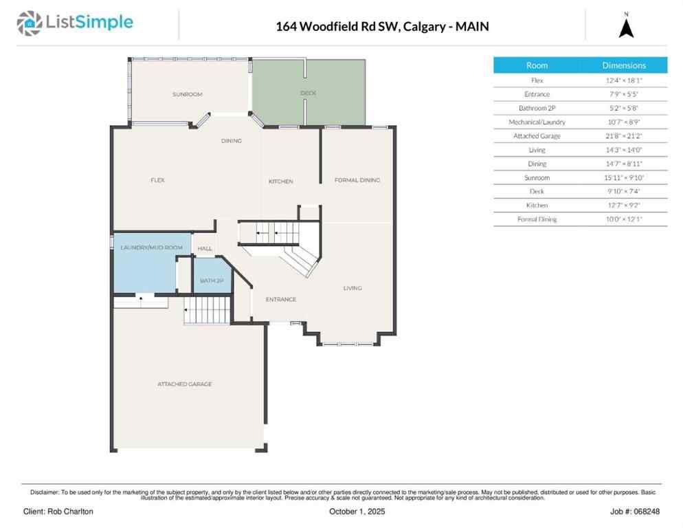 MLS® A2261675 - 164 Woodfield Road SW in Woodbine Calgary, Residential