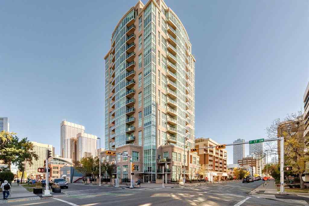 MLS® A2261699 - Unit #705 788 12 Avenue SW in Beltline Calgary, Residential