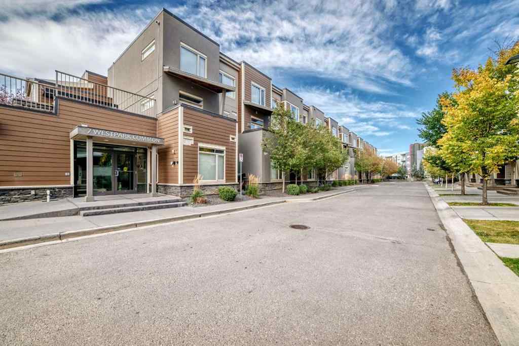 MLS® A2261702 - Unit #108 7 Westpark Common SW in West Springs Calgary, Residential