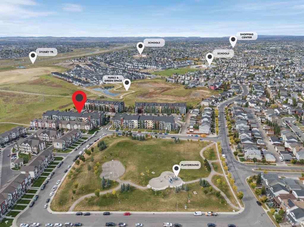 MLS® A2261721 - Unit #1403 99 Copperstone Park SE in Copperfield Calgary, Residential