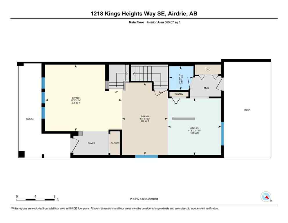 MLS® A2261738 - 1218 Kings Heights Way SE in Kings Heights Airdrie, Residential