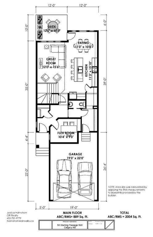MLS® A2261744 - 58 Starling Passage NW in Moraine Calgary, Residential