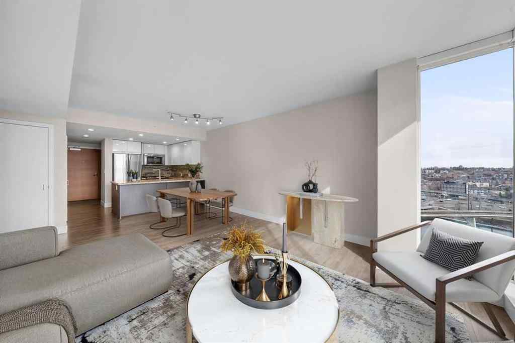 MLS® A2261756 - Unit #1505 519 Riverfront Avenue SE in Downtown East Village Calgary, Residential