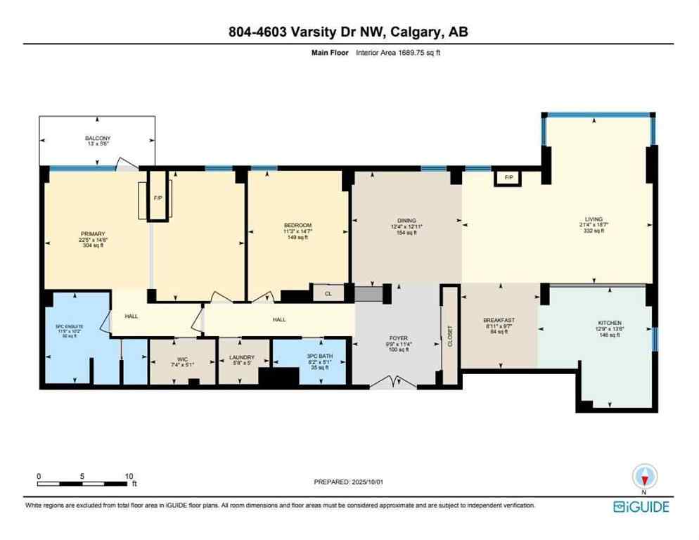 MLS® A2261784 - Unit #804 4603 Varsity Drive NW in Varsity Calgary, Residential