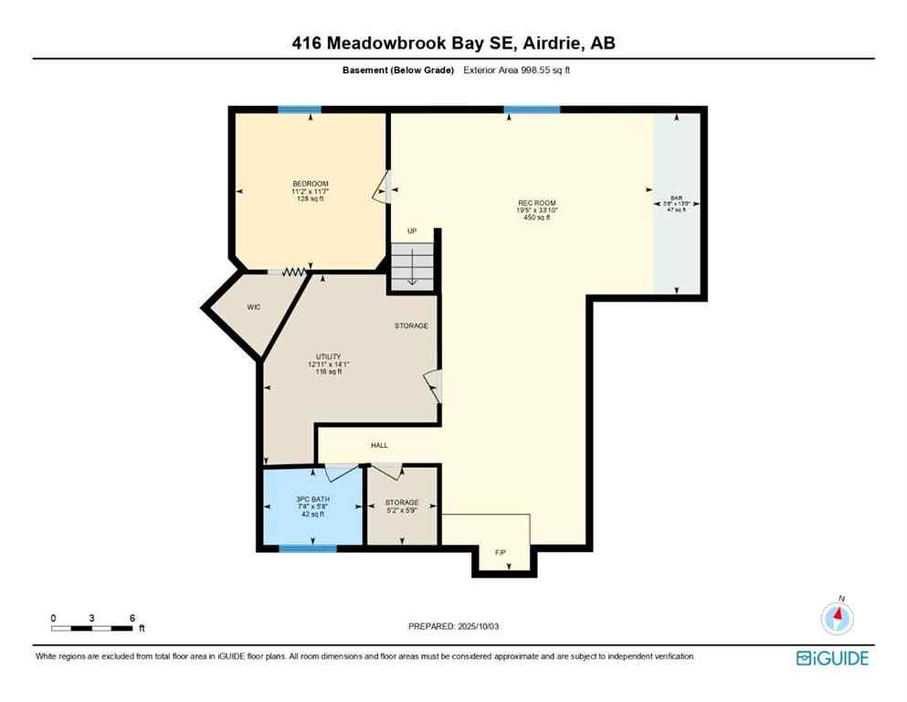MLS® A2261802 - 416 Meadowbrook Bay SE in Meadowbrook Airdrie, Residential