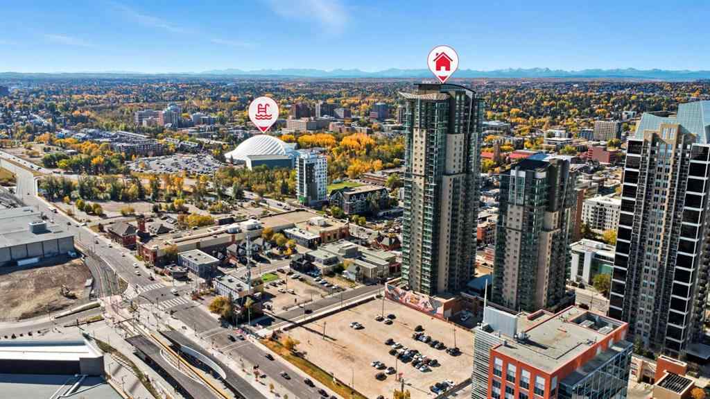 MLS® A2261814 - Unit #3204 210 15 Avenue SE in Beltline Calgary, Residential