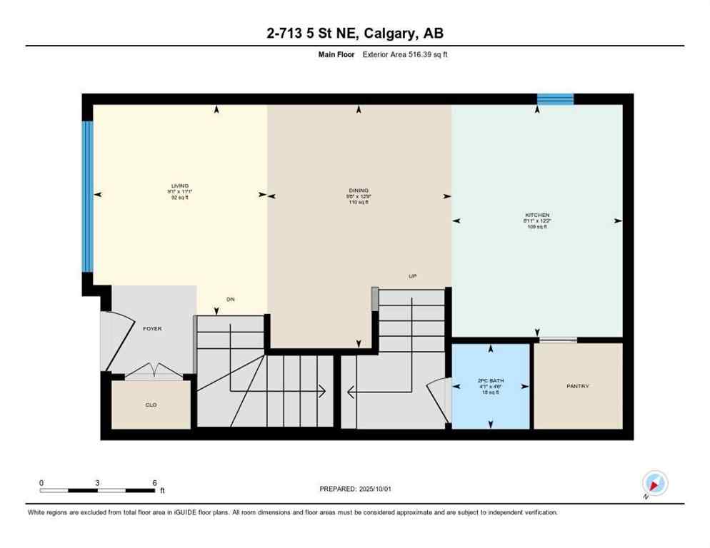 MLS® A2261821 - Unit #2 713 5 Street NE in Renfrew Calgary, Residential