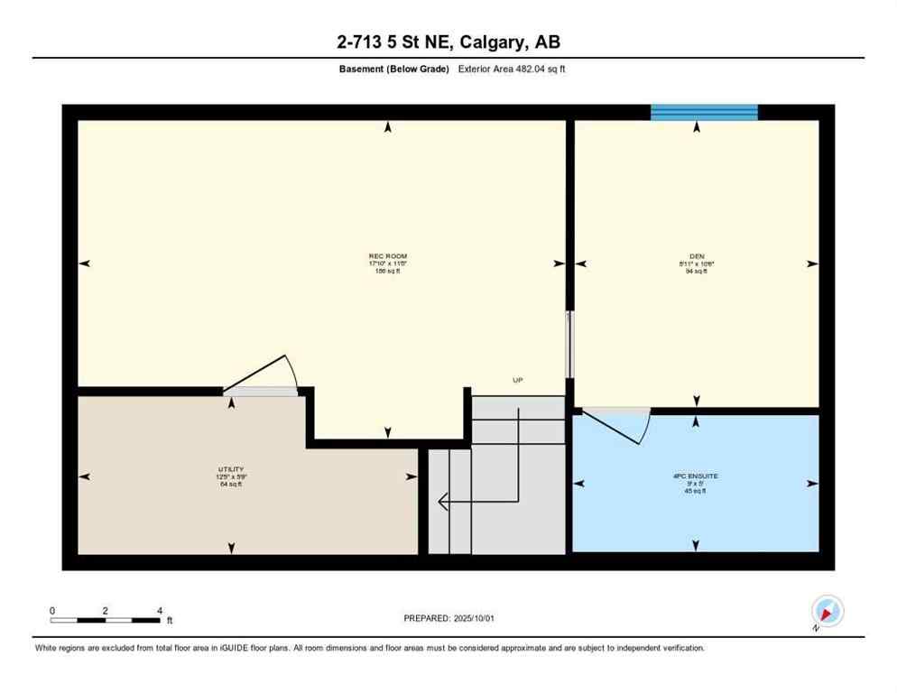 MLS® A2261821 - Unit #2 713 5 Street NE in Renfrew Calgary, Residential