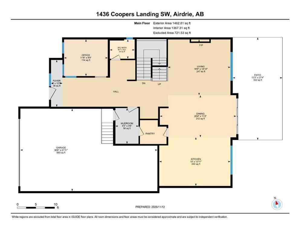 MLS&reg; # A2261830 - 1436 Coopers Landing SW in Coopers Crossing Airdrie, Residential Open Houses