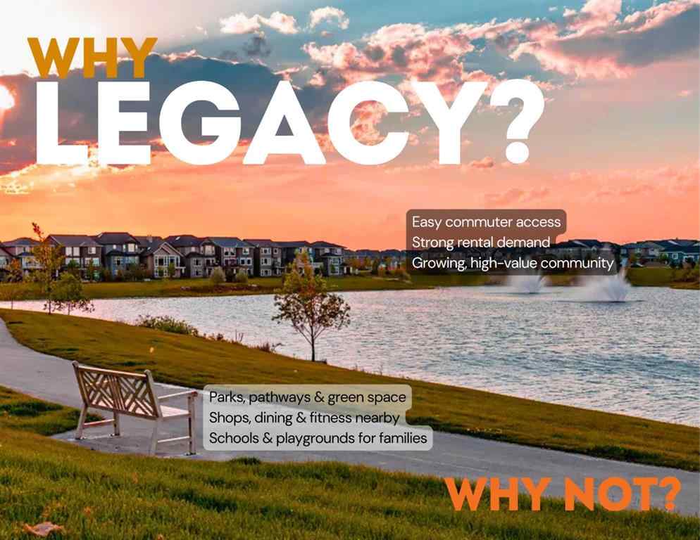 MLS® A2261845 - Unit #1210 215 Legacy Boulevard SE in Legacy Calgary, Residential