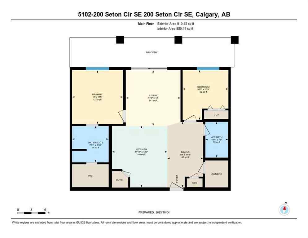 MLS® A2261949 - Unit #5106 200 Seton Circle SE in Seton Calgary, Residential
