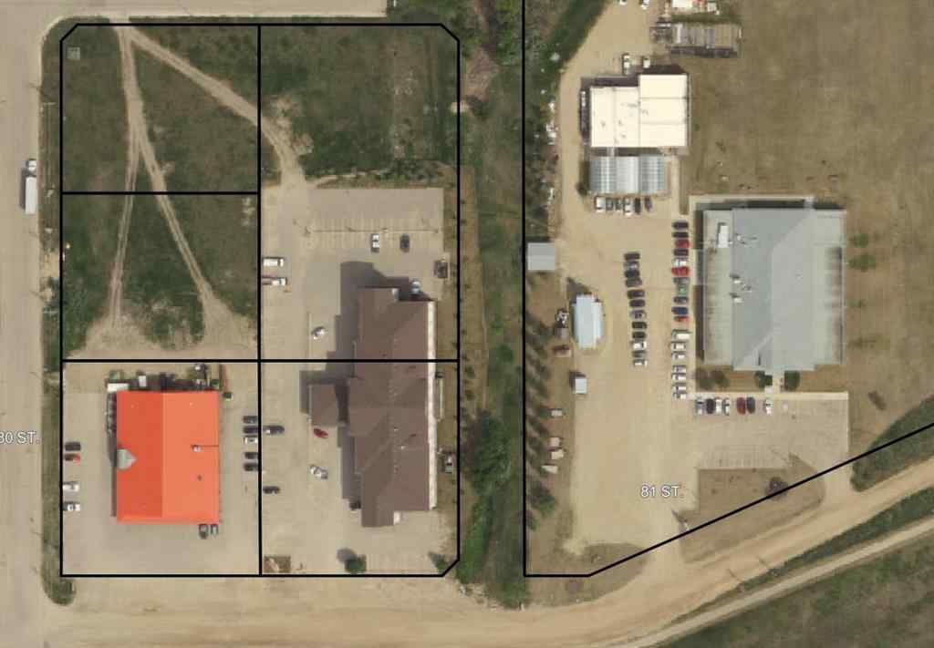 MLS® A2261987 - 9907 & 9915 80 Street  in West Hill Com/Ind Peace River, Land