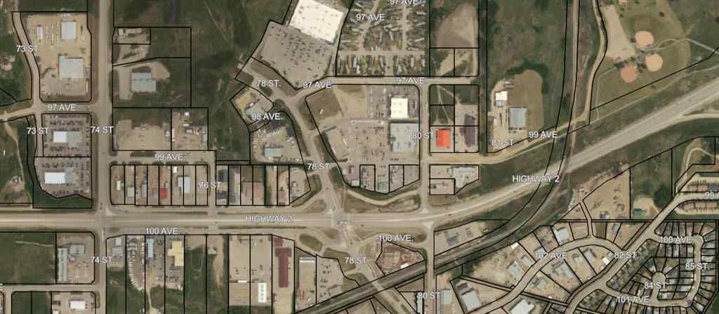 MLS® A2261987 - 9907 & 9915 80 Street  in West Hill Com/Ind Peace River, Land