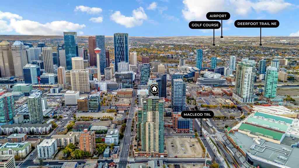 MLS® A2261998 - Unit #2307 210 15 Avenue SE in Beltline Calgary, Residential