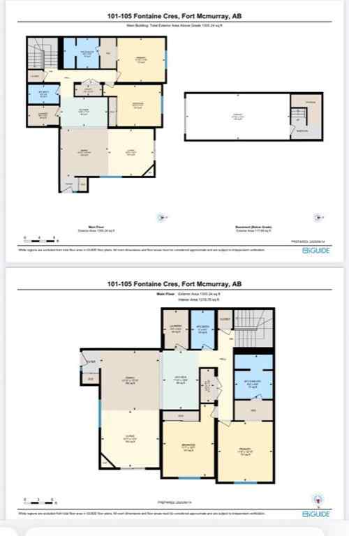 MLS® A2262036 - Unit #101 105 Fontaine Crescent SE in Downtown Fort McMurray, Residential