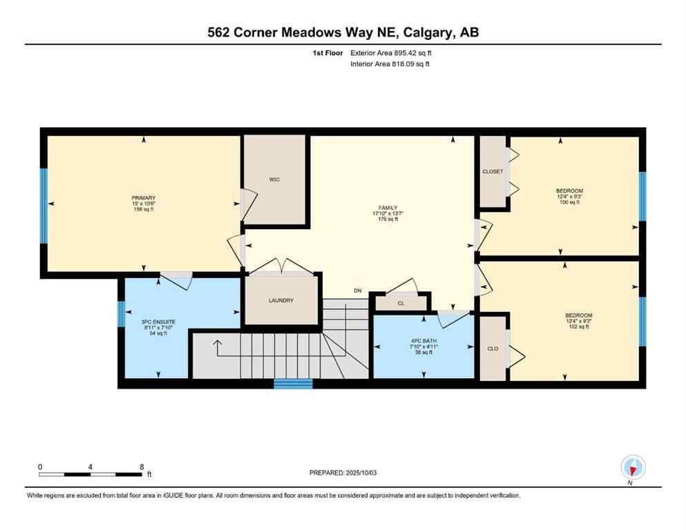 MLS® A2262054 - 562 Corner Meadows Way NE in Cornerstone Calgary, Residential