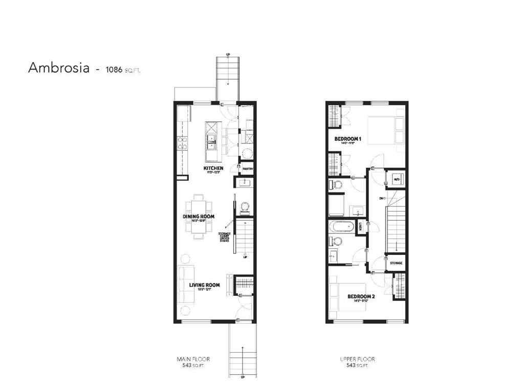 MLS® A2262092 - Unit #110 40 Livingston Parade NE in Livingston Calgary, Residential