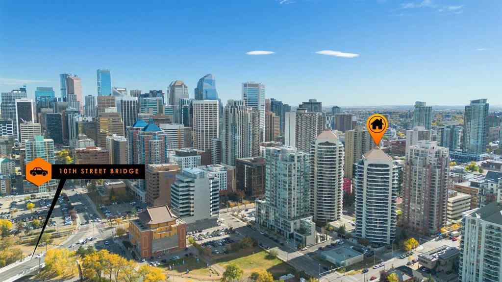 MLS® A2262098 - Unit #1901 1088 6 Avenue SW in Downtown West End Calgary, Residential