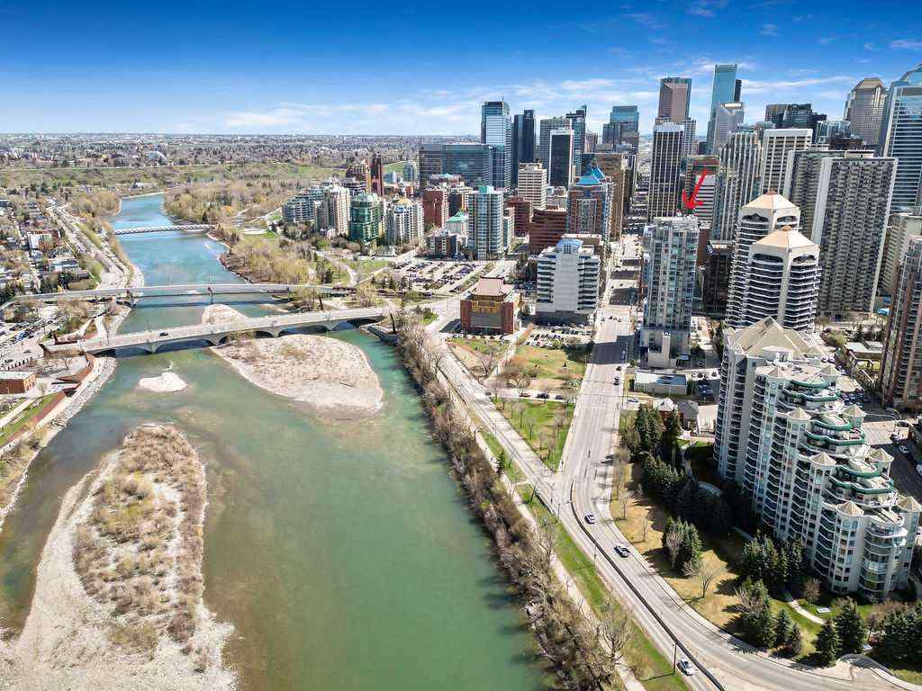 MLS® A2262103 - Unit #1207 1025 5 Avenue SW in Downtown West End Calgary, Residential