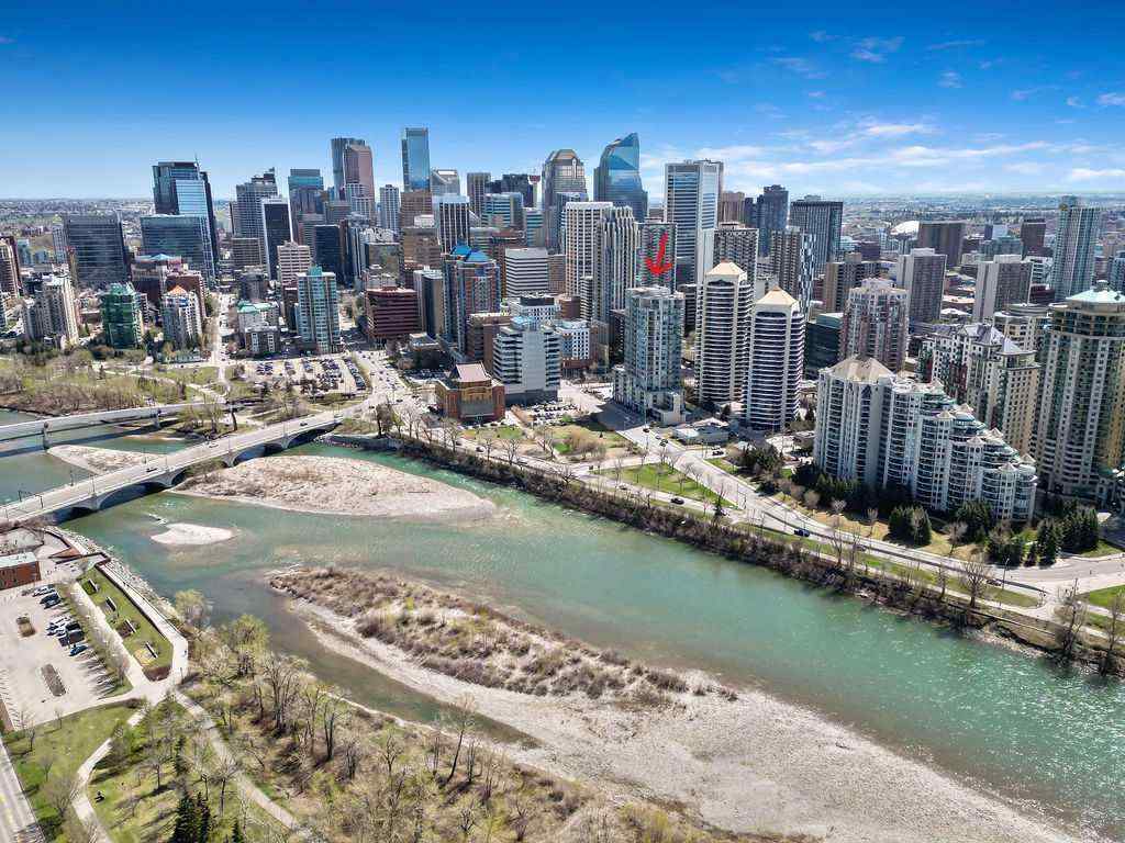 MLS® A2262103 - Unit #1207 1025 5 Avenue SW in Downtown West End Calgary, Residential