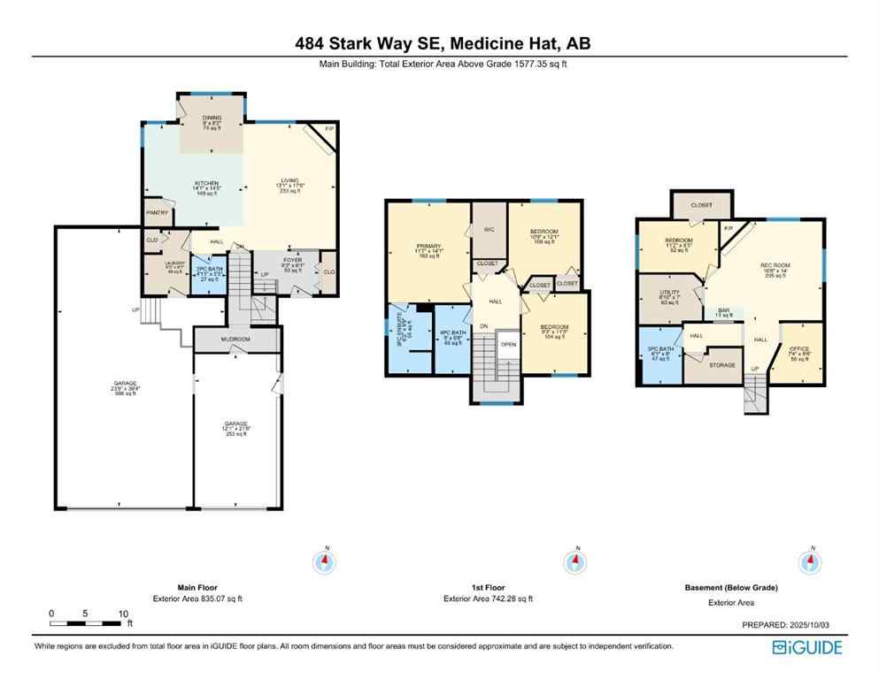 MLS® A2262146 - 484 Stark Way SE in SE Southridge Medicine Hat, Residential