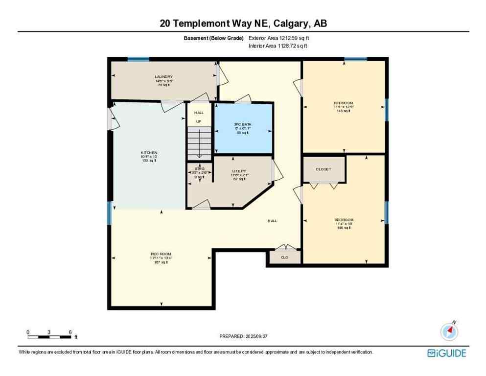 MLS® A2262182 - 20 Templemont Way NE in Temple Calgary, Residential