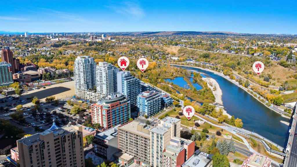 MLS® A2262186 - Unit #1007 108 Waterfront Court SW in Chinatown Calgary, Residential