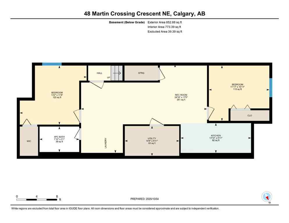 MLS® A2262242 - 48 Martin Crossing Court NE in Martindale Calgary, Residential