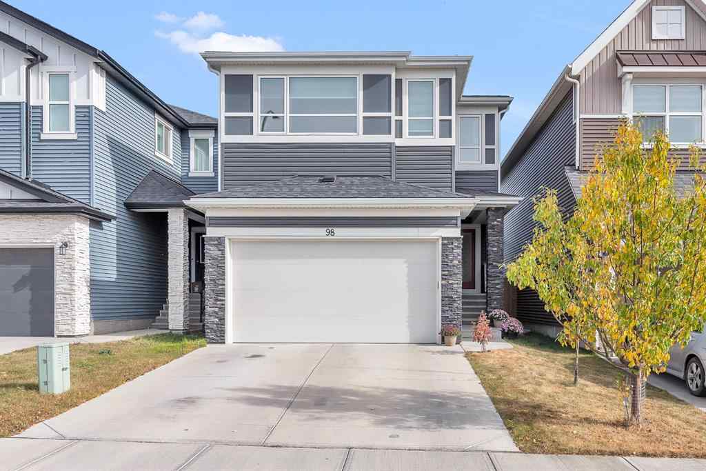 MLS® A2262302 - 98 Lucas Crescent NW in Livingston Calgary, Residential